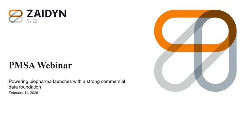 Powering Biopharma Launches with a Strong Commercial Data Foundation